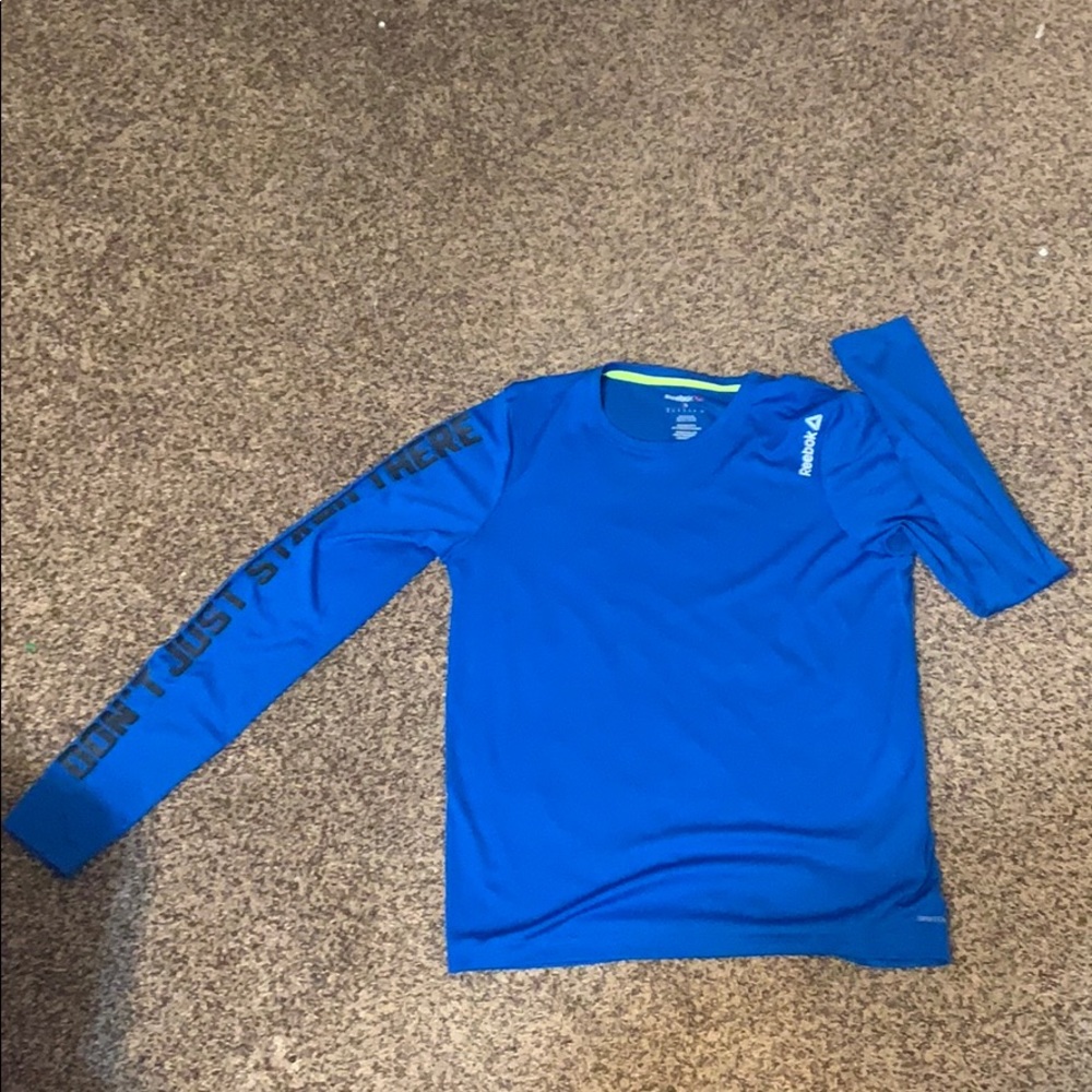 Reebok long sleeve “Don’t just stand there”